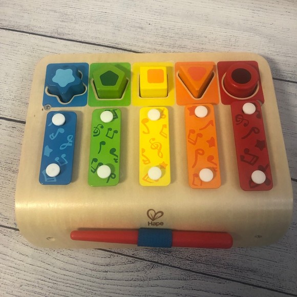 Hape shape Sorter xylophone wooden toy - Picture 1 of 3